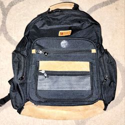 Western Pack brand Backpack black and tan bag 