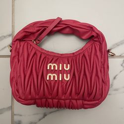 Miu Miu mini Wander matelassé crossbody bag