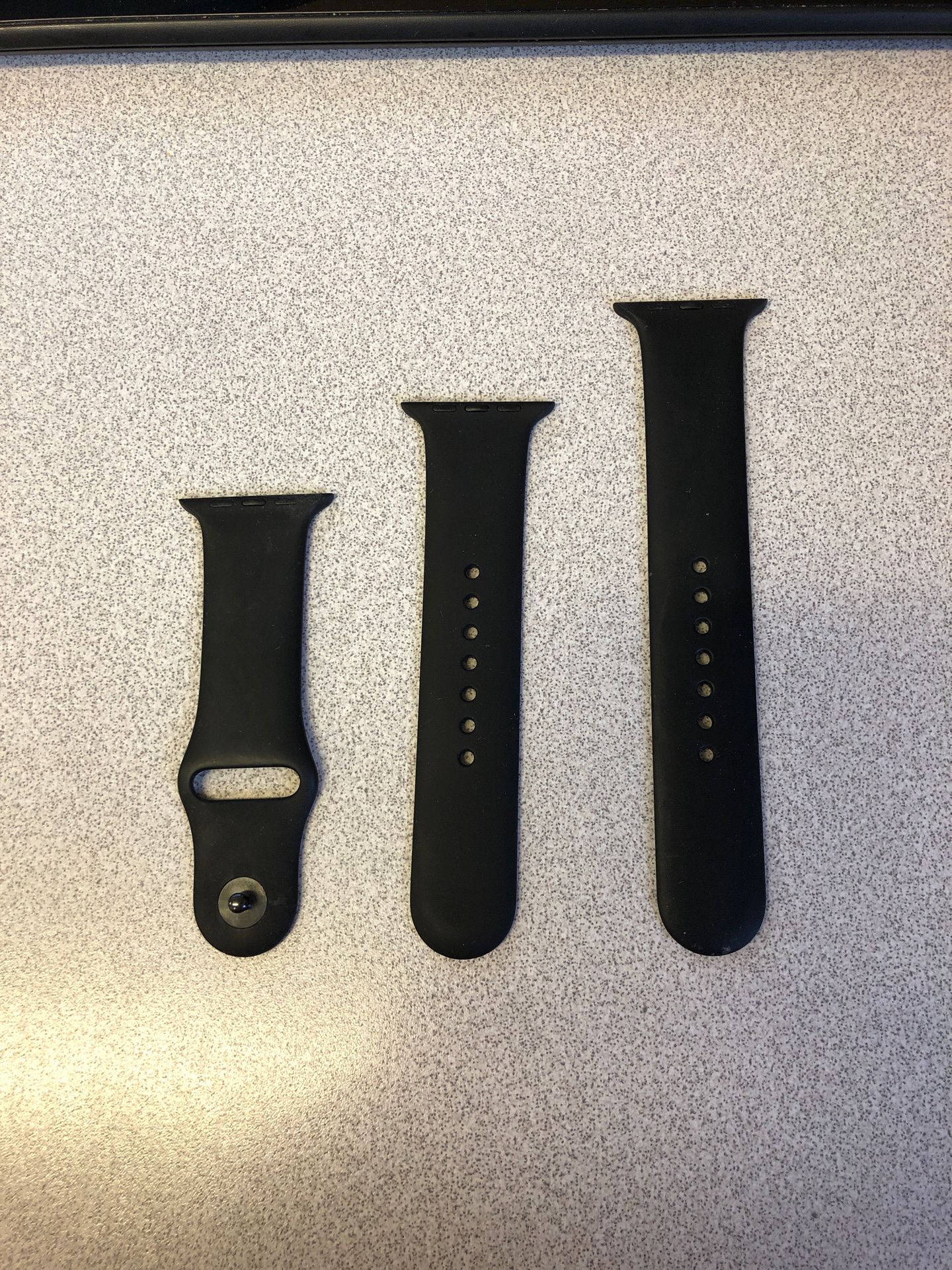 Black Original Apple Watch Band 42mm S/M & M/L sizes
