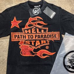 Black Hellstar T-Shirt - Medium