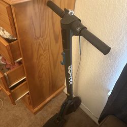 Electric scooter with charger