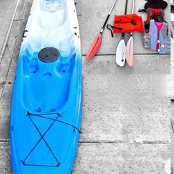 Kayak 2 Person Plus Paddle & Vest