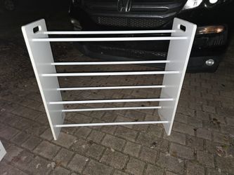 White Storage Bookcase