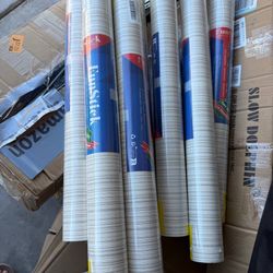 FunStick 36" x 200" Large Matte Cream White Wallpaper Peel and Stick