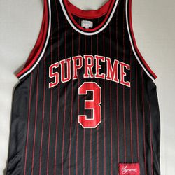Supreme Crossover Basketball Jersey SS16 sz L 