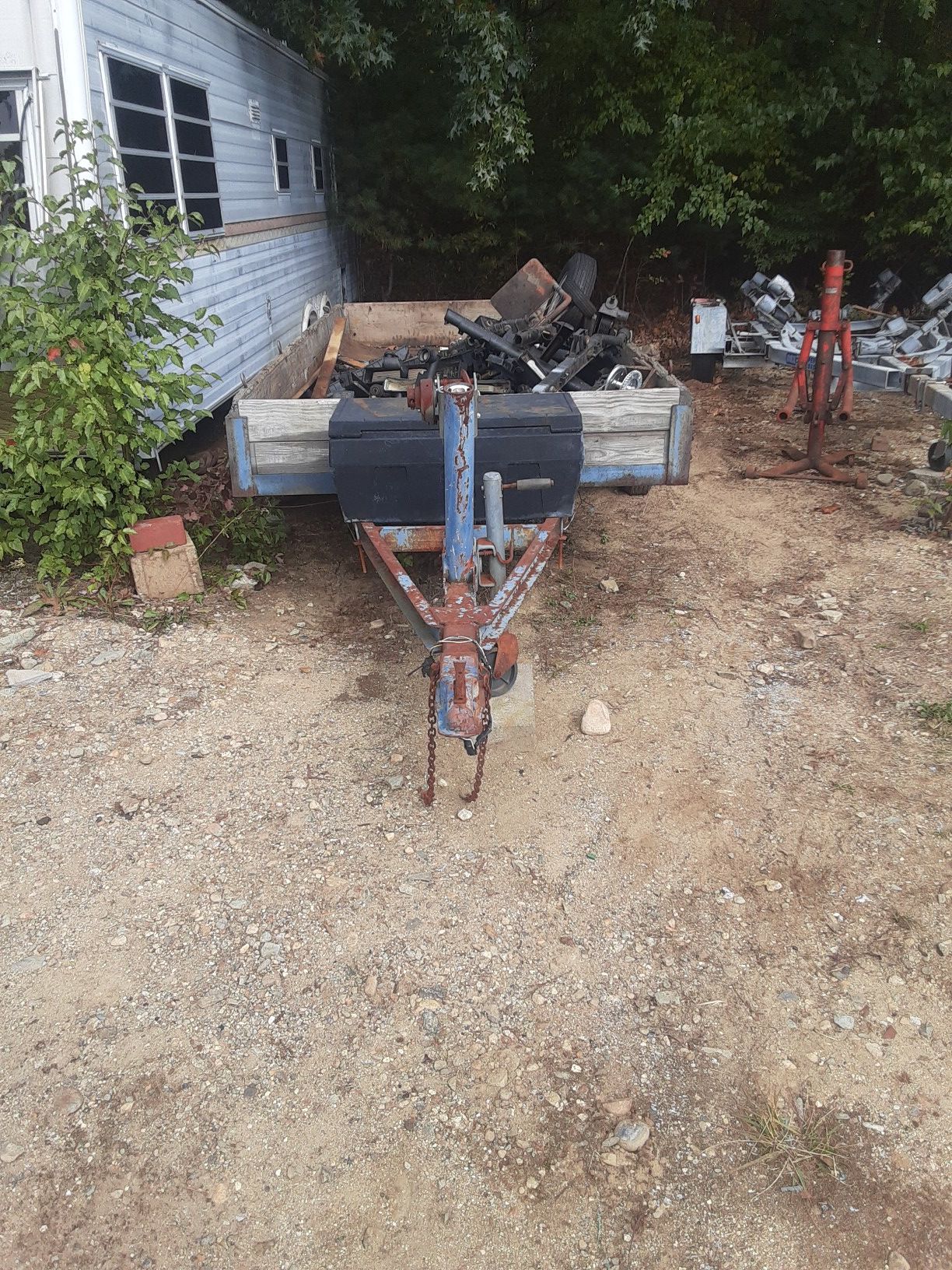 Photo Duel axle 16 ft utility trailer