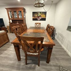 ✨ Beautiful Solid Wood Dining Set for Sale ✨