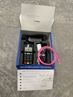 Ingenico iCT220 Credit Card Processing Machine with Power/Box