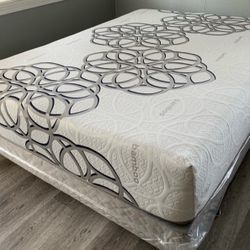 Queen Sky Comfort Bamboo Cool Gel Memory Foamm Matres!!