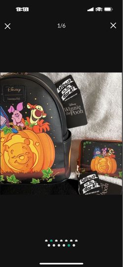 Loungefly Disney WINNIE THE POOH -GLOW IN THE DARK BUNDLE (Price Is Firm) More In Profile 🎃