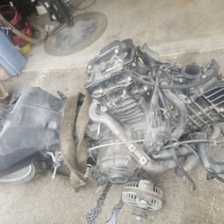 Buell Rotax Engine Swing Arm And Wheel