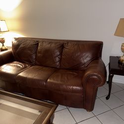 Leather Couch