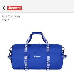 Supreme duffel bag