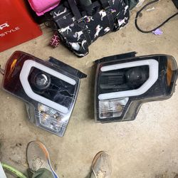 09-14 Ford F150 Projector Headlights 