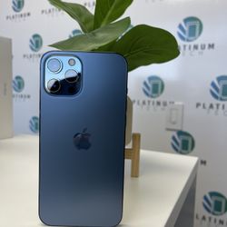 iPhone 12 Pro Max Unlocked 128Gb Blue Like New With Warranty 