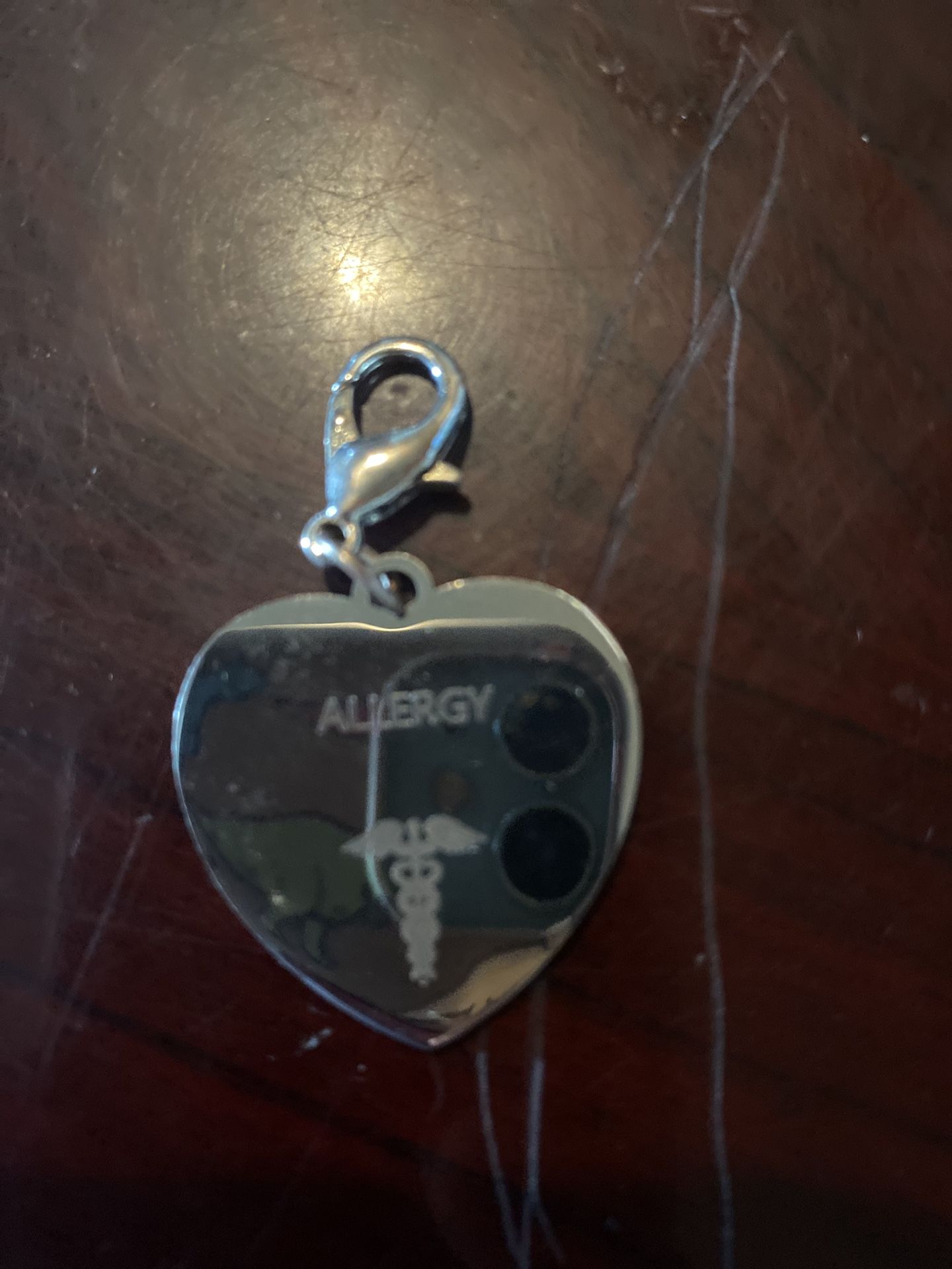 Allergy Medical Keychain