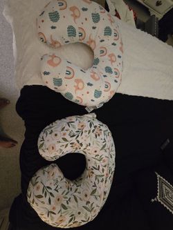 Boppy Nursing Pillow and Walmart Nursing Pillow