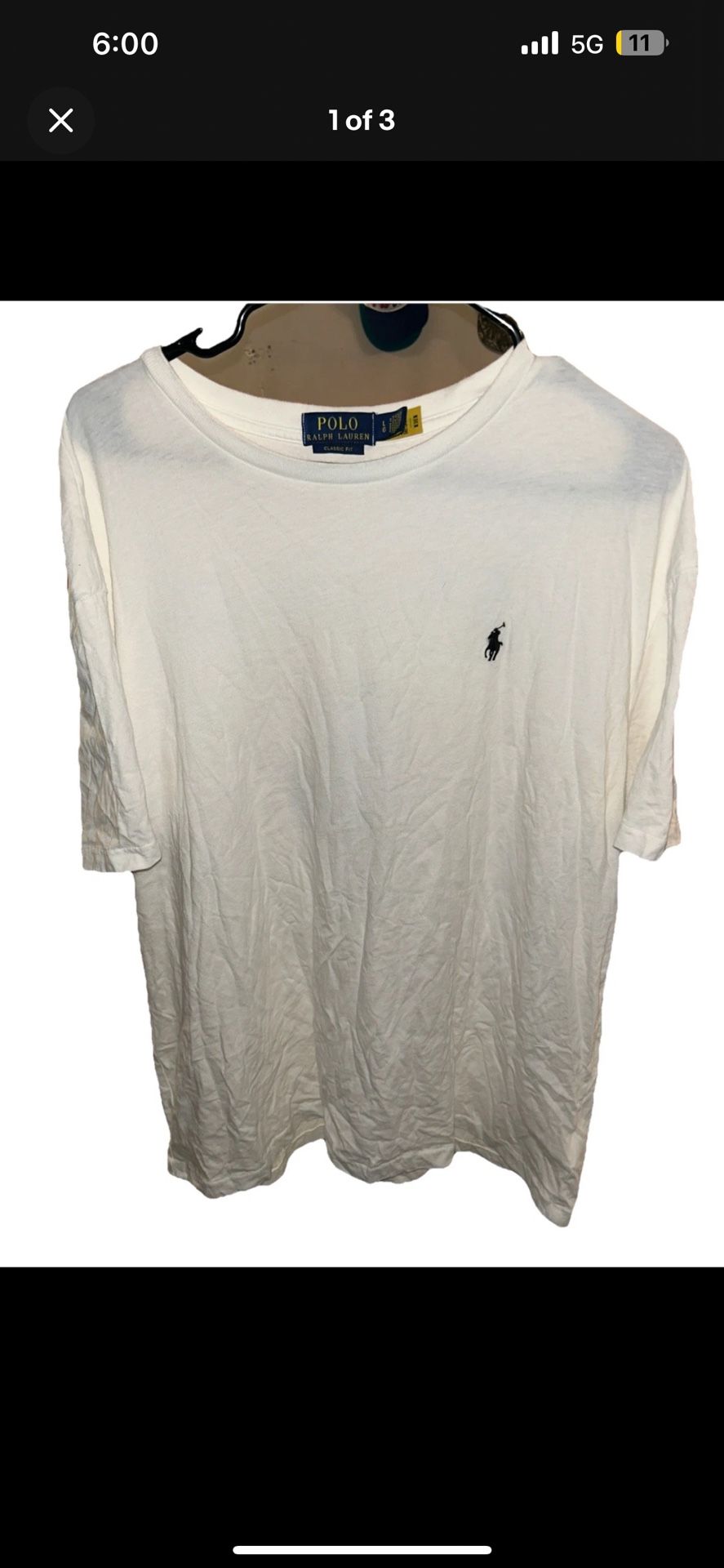 Mens Polo Ralph Lauren tee size L