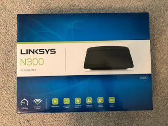 Wi-Fi Router Linksys N300 Open Box 
