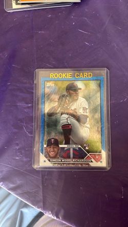 Topps Simeon Woods Richardson Rookie Card