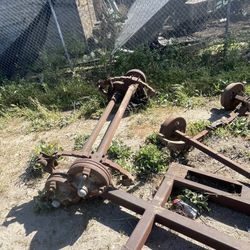 Double Trailer Axels 6 Bolts 