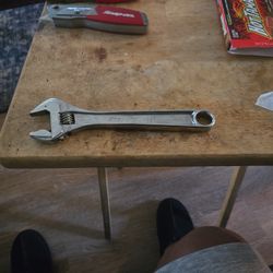 Snap-On Adjustable Wrench 