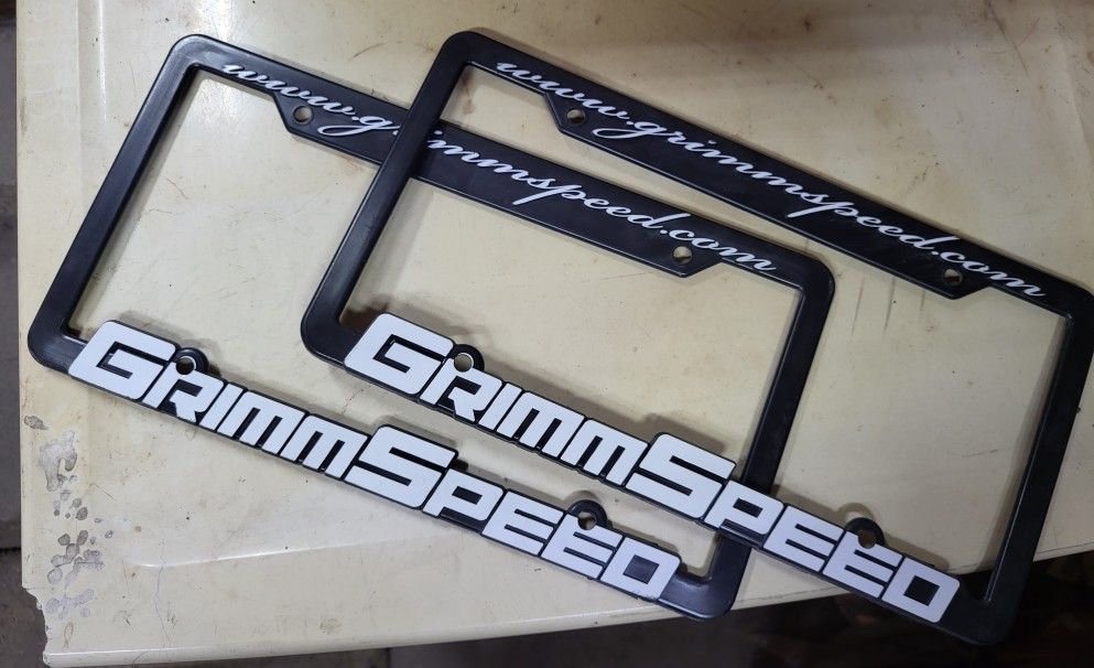 Grimmspeed License Plate Frame