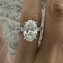 4ct Diamond Ring with certification 
