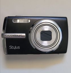 Olympus Stylus 1010 Digital Camera Black Tested Working W/ Wall Charger and Battery
