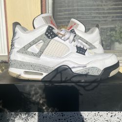 Jordan 4 White Cement Size 9