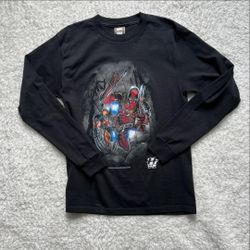 Deadpool Wolverine Long Sleeve Shirt Size Small