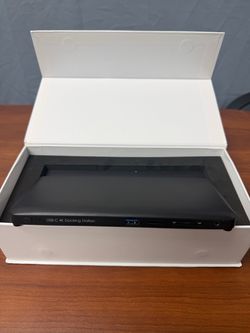 NEW Open Box USB-C 4K Docking Station 100W Dual DisplayPort HDMI Ethernet