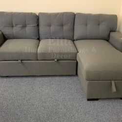 Dark Gray Sleeper Sofa 