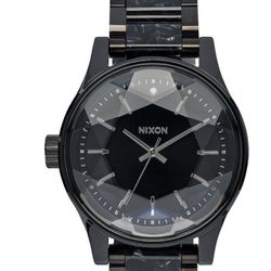 Nixon Midnight Black The Facet 38 Watch women’s