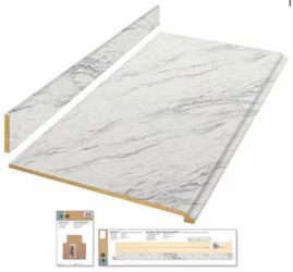 4ft x25’ Countertop with Backsplash