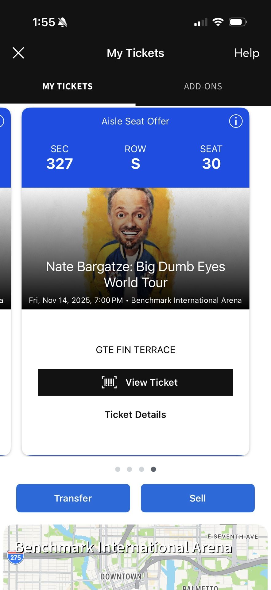 Nate Bargatze Tickets November 14