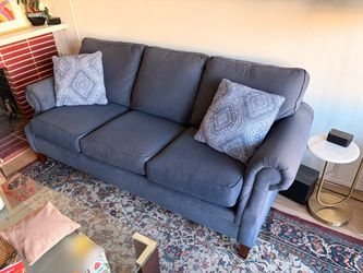 Blue couch