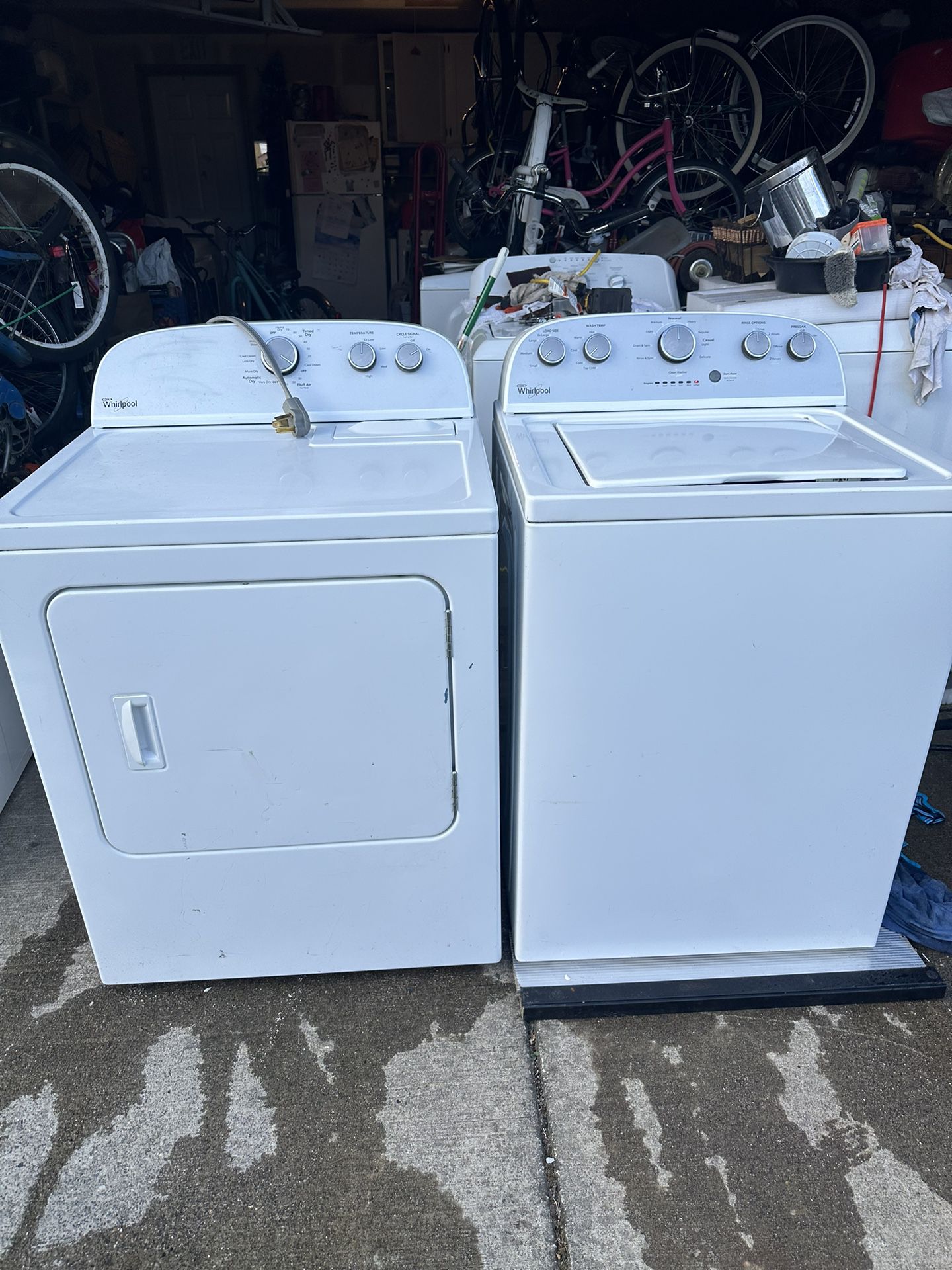 Whirlpool Washer And Dryer 