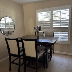 Dining Table (6) Chairs