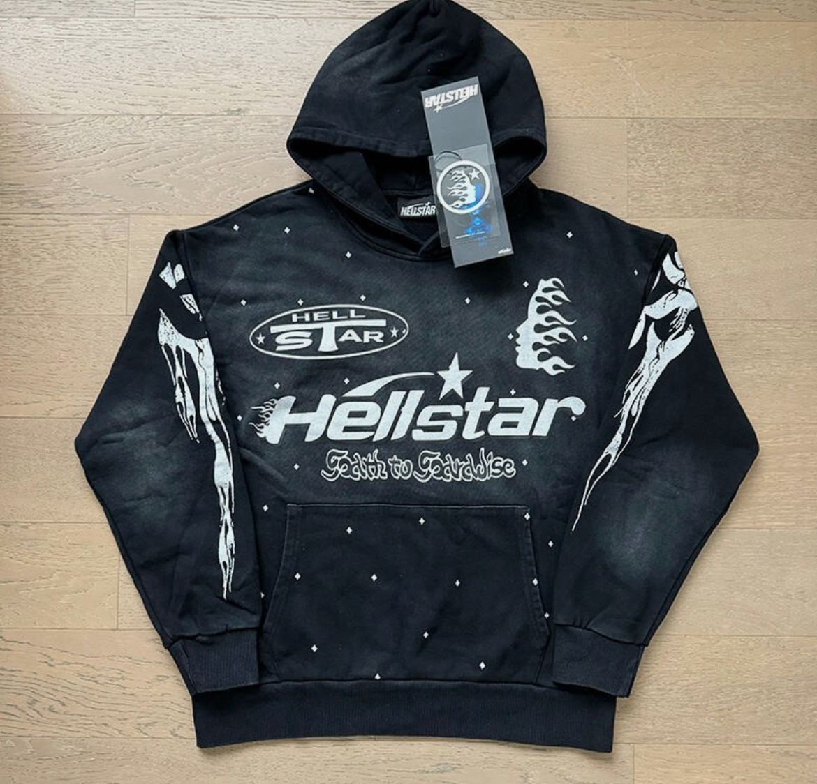 Black Hellstar men’s Hoodie