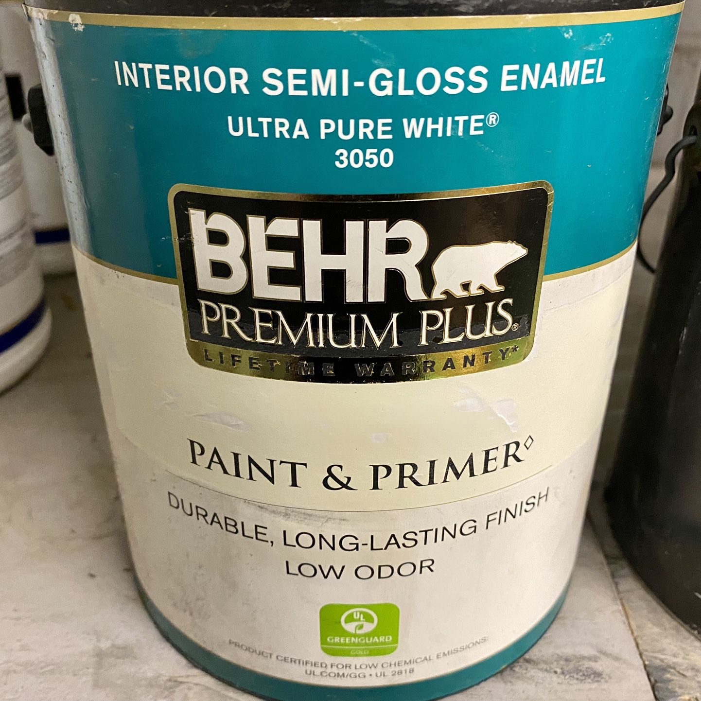 Interior Semi-Gloss Enamel Paint, BEHR PREMIUM PLUS®