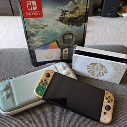 Nintendo Switch OLED Zelda Special Edition