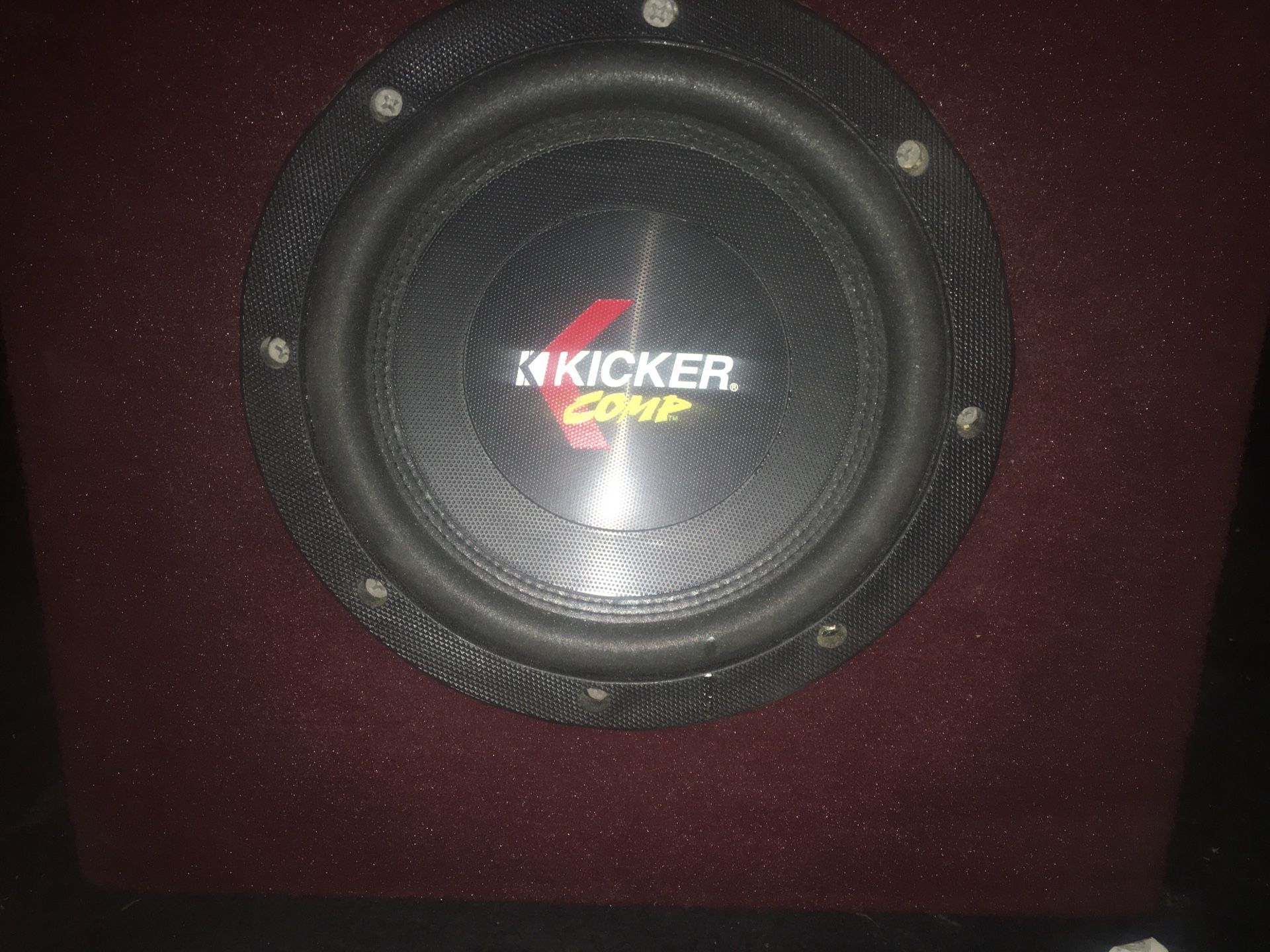 10 inch Kicker Competition subwoofer
