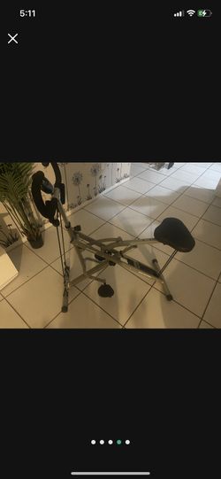 Ab Workout Machine; And Step Machine