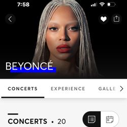2 Beyonce Tickets 