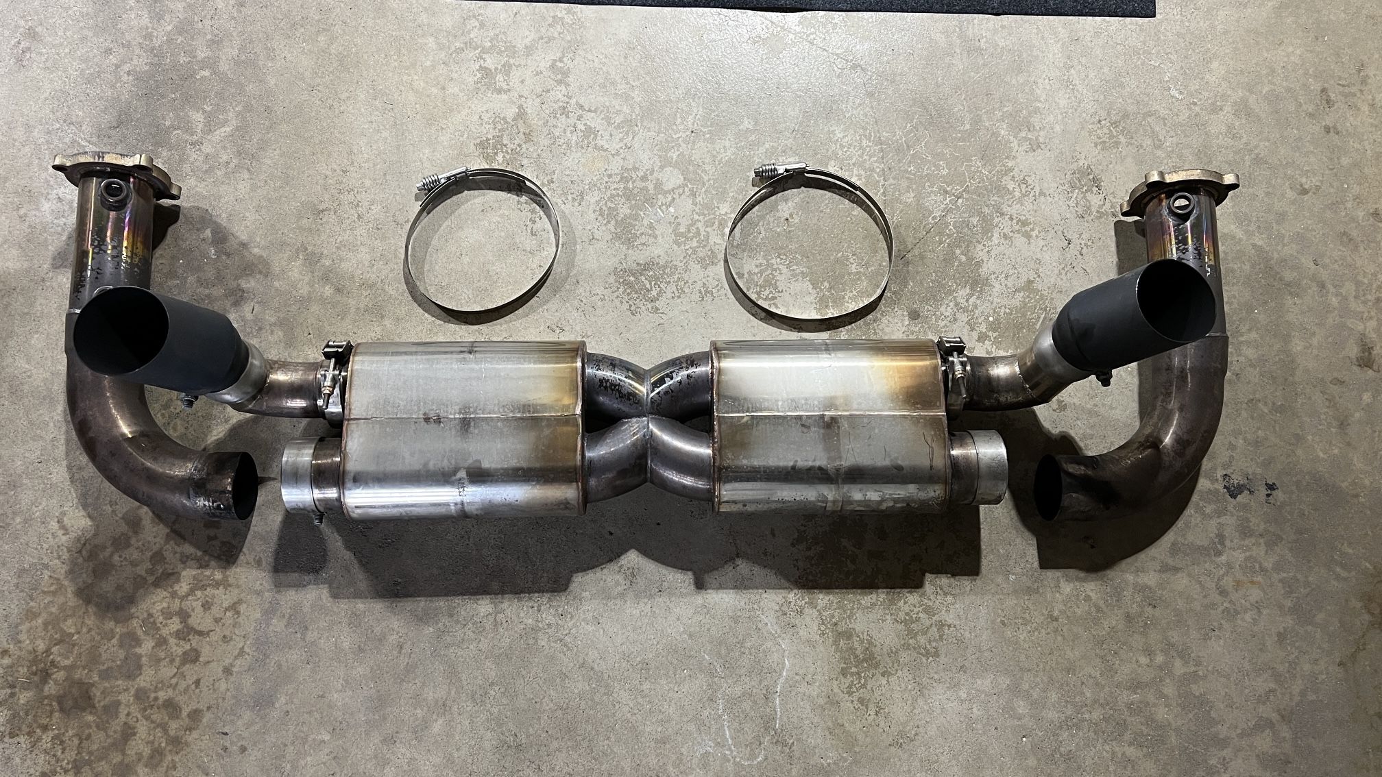 Porsche 997.1 Turbo Exhaust