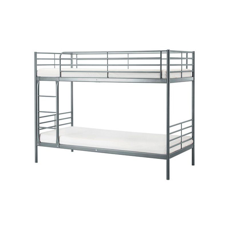 IKEA metal twin bunk bed