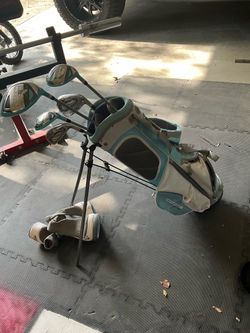Cobra Junior girls, golf clubs