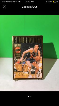 Bill Bradley HOF Card