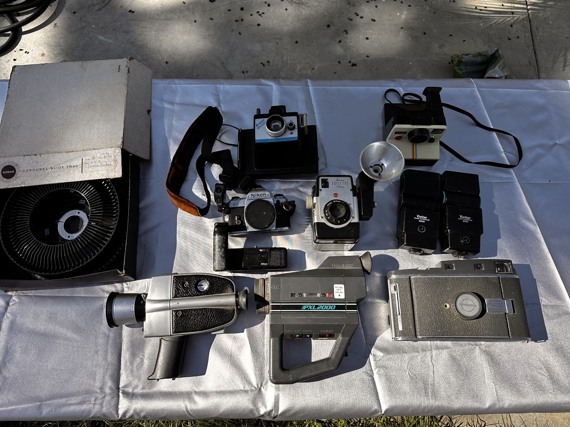 Vintage Camera & Video Equipment Bundle – $500 OBO (Must Take All)
